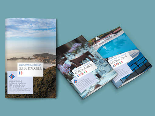 Des guides touristiques aux couleurs de Saint-Jean-Cap-Ferrat